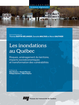cover image of Les inondations au Québec